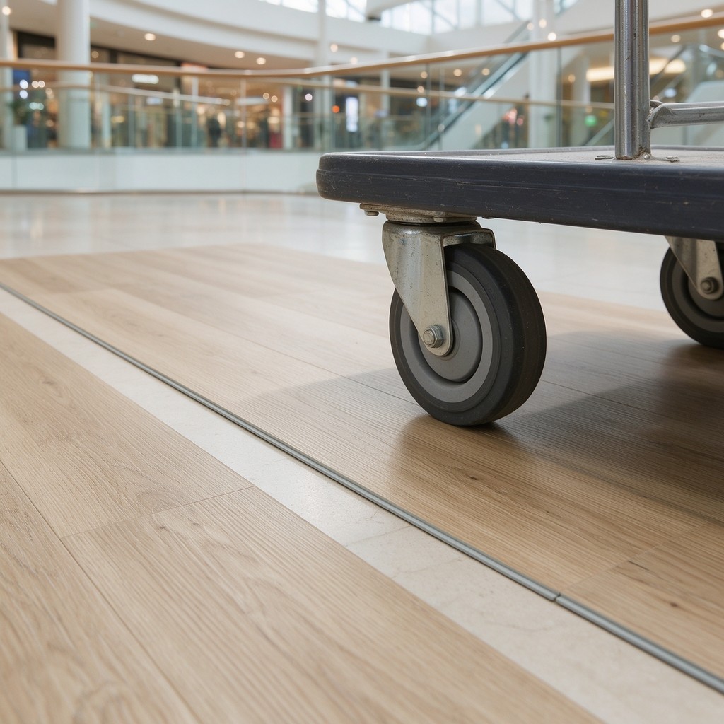 Loose lay heavy commercial flagship 0.7 mm wear layer stone grain flooring