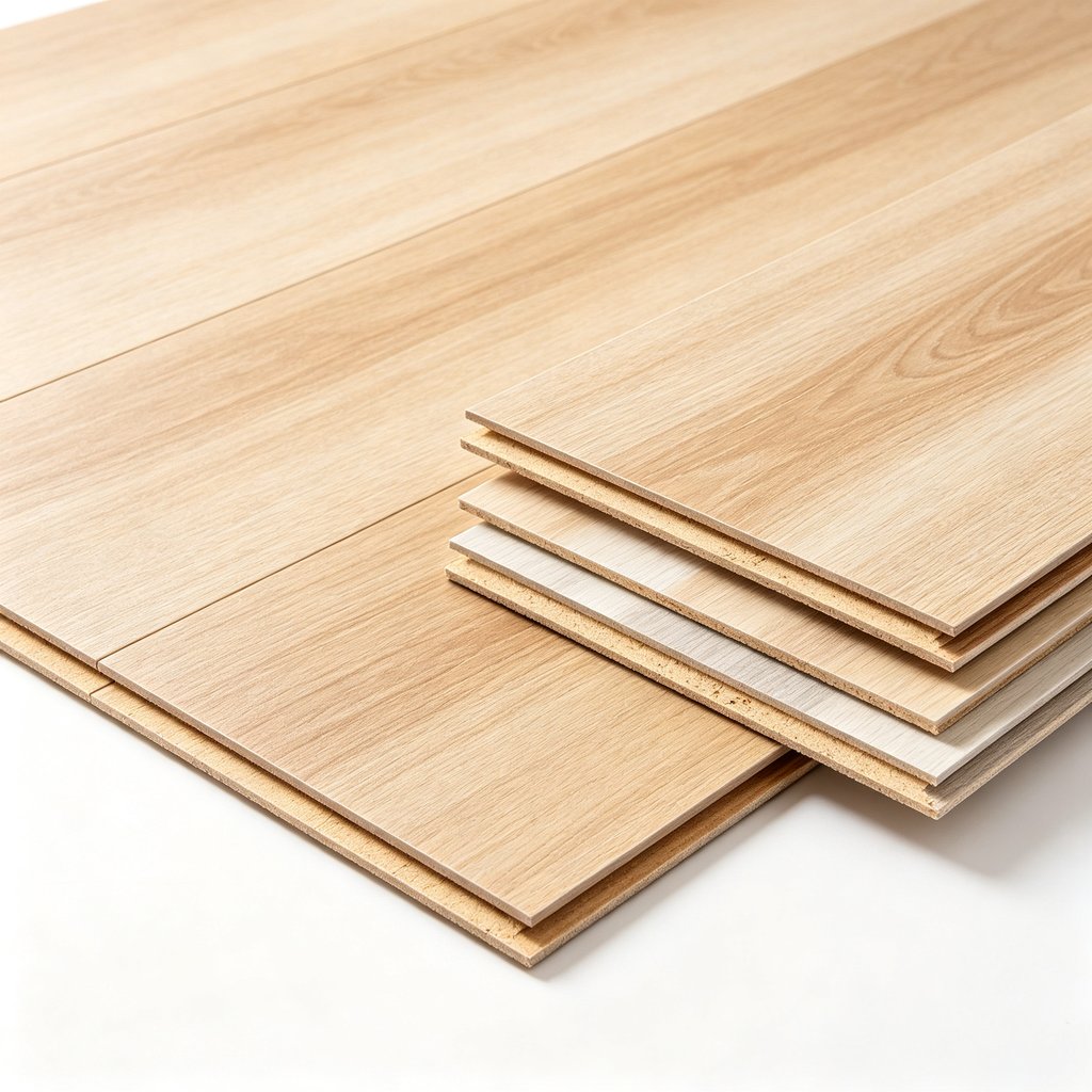 Self-adhesive whole-home 2.5 mm hickory grain flooring